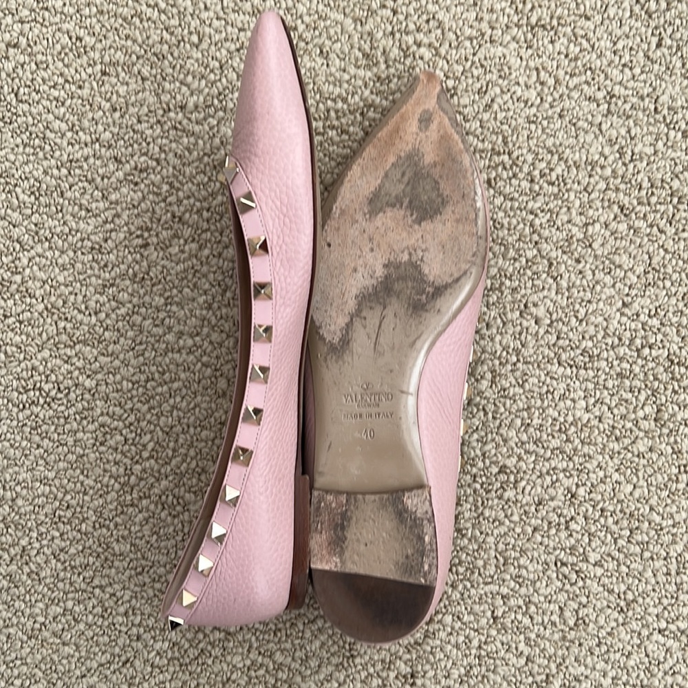 Work a handful of times Valentino flats - Picture 3 of 5